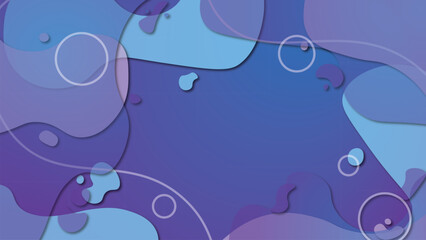 Poster - Abstract colorful gradient geometric background. cover design, backdrop, banner, web purple and blue color background.