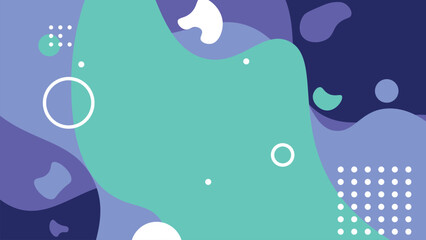 Fototapete - Abstract colorful gradient geometric background. cover design, backdrop, banner, web background. 