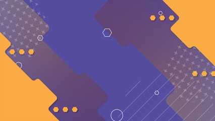 Fototapete - Abstract colorful gradient geometric background. cover design, backdrop, banner, web background.