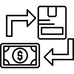 Poster - Cash payment Icon