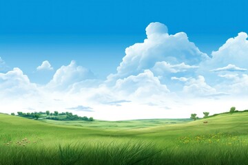 Canvas Print - PNG Plain landscape nature grassland outdoors.