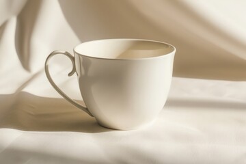 Canvas Print - Coffee cup porcelain beverage pottery.