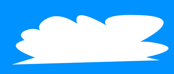 set of clouds element  for illustration decoration white sky with other variant