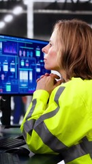Poster - Sad Frustrated Women At Factory