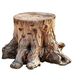 Sticker - tree stump PNG transparent background isolated