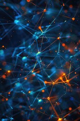 Poster - A cluster of lights captured in a close-up shot, ideal for use as background or accent lighting