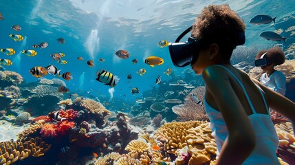 Poster - Virtual Reality Underwater Classroom for Marine Biology and Learning