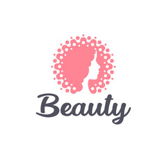 Wall Mural - Vector logo design template for beauty salon, hair salon, cosmetic