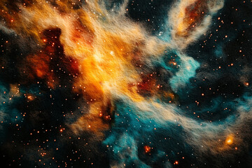 Wall Mural - cosmic space nebula universe astronomy background 