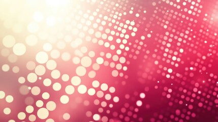 Fototapete - A vibrant abstract background features soft light effects and colorful dots, creating depth