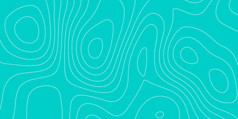 Poster - Abstract design seamless pattern with line topographic map. geographic mountain relief. retro topographic map. geographic contour map grid backdrop paper texture. terrain path isolated on background.