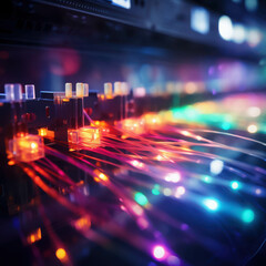 Poster - Advanced Fiber Optic Data Transmission Technology
