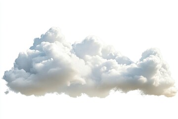 Aufkleber - A plane flies through the clear blue sky with a cloud forming in the background