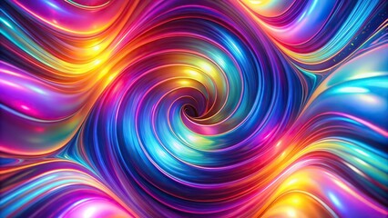 Wall Mural - dynamic color shifting seamless loop background