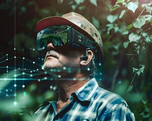 Poster - Smart Glasses Guiding Farmer Through Precision Farming Techniques with Soil and Crop Health Data Visualization