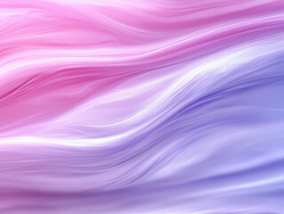 Poster - Abstract pink and purple oil paint lines