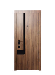 Canvas Print - Group of different modern doors in store