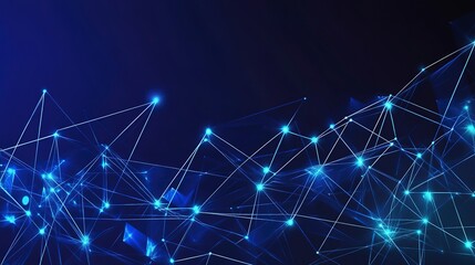 Poster - Abstract digital data background. Art can be used in the description of network abilities, technological processes, digital storages, science, education, etc 