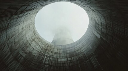 Poster - A building viewed from the ground level, providing a unique perspective on its design and architecture