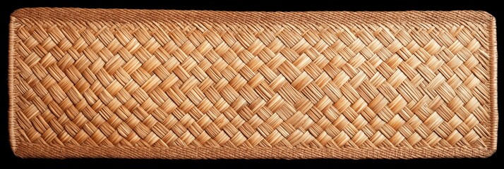 Traditional bamboo mat pattern for spring home decor and craft inspiration