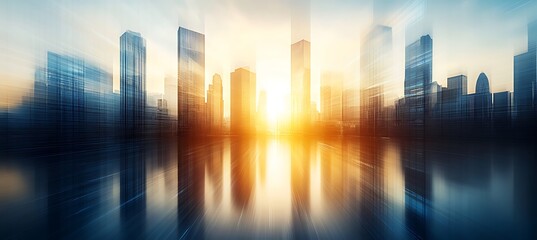 Poster - A holographic time-lapse of a city growing and evolving over decades