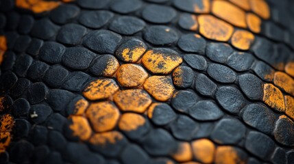 Sticker - Close-up of Reptile Skin Pattern