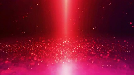 Wall Mural - gradient that shifts from a deep, dark red to a brighter, fiery red. Include dynamic light reflections flicker and pulse lower, glowing embers, 4k High-Quality Background Animation Video