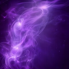 Wall Mural - violet smoke forming mystical shapes on dark abstract backdrop image