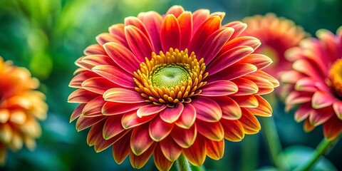 Wall Mural - Close-up of a Beautiful Flower with Soft Petals and Vibrant Colors Captured in Natural Light