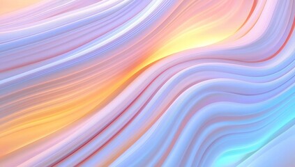 Poster - Abstract gradient wallpaper background header illustration using generative AI.