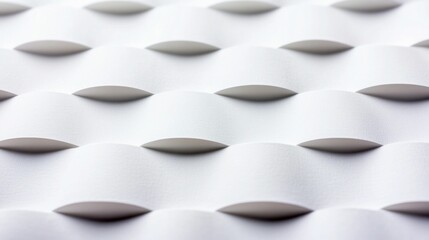 Poster - Abstract geometric patterns with three-dimensional white structures