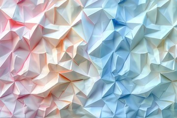 Geometric origami background