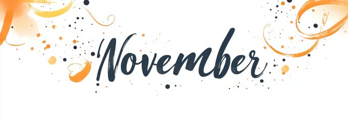 Poster - Hand-lettered word 