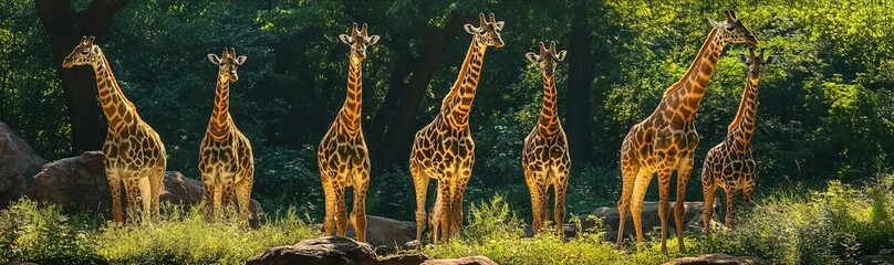 Schoolchildren on a field trip to the zoo.