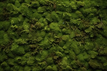 Poster - Moss Wood wall texture backgrounds vegetation outdoors.