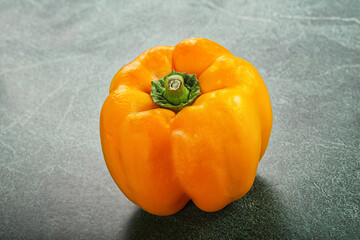 Poster - Orange ripe Bulgarian bell pepper