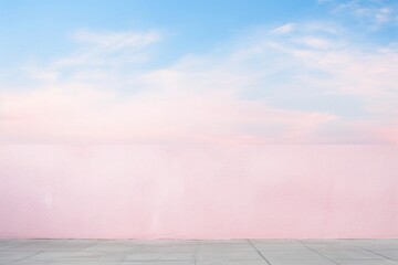 Poster - Photo of pastel wall sky architecture backgrounds.