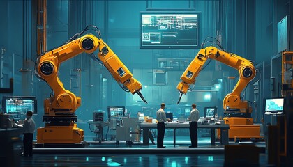 Poster - Digitalized electronics manufacturing facility