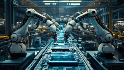 Poster - Digitalized electronics manufacturing facility
