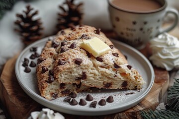 Poster - Delicious Chocolate Chip Scones