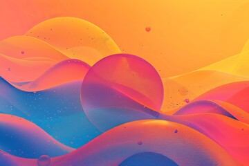 Sticker - gradient background 