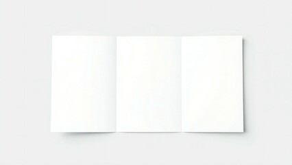 blank white book