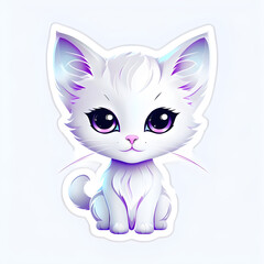 white kitten