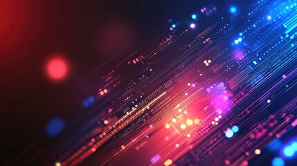 Aufkleber - Technological abstract concept backgrounds