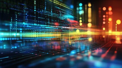 Aufkleber - Technological abstract concept backgrounds