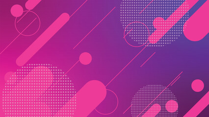 Fototapete - Abstract colorful gradient geometric background. cover design, backdrop, banner, web background. 
