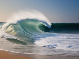 wave on the beach