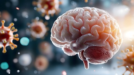 Poster - Exploring the Gut Brain Axis Understanding How Gut Health and the Microbiome Influence Mental Wellbeing Mood and Cognitive Function