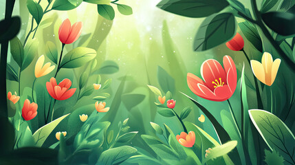 Wall Mural - The branch delicate spring flowers