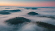 fog over the river